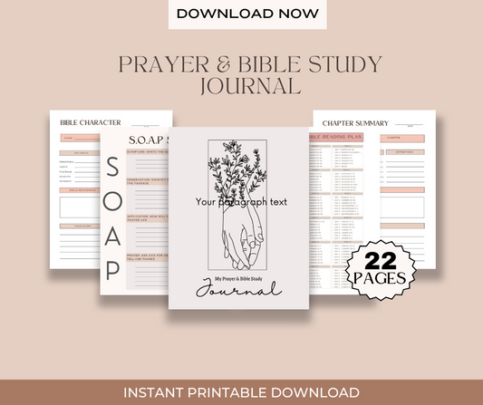Bible Study & Prayer Journal