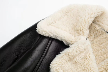 Winter Coat Zipper Short Jacket